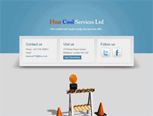 Tablet Screenshot of heatcool-uk.com